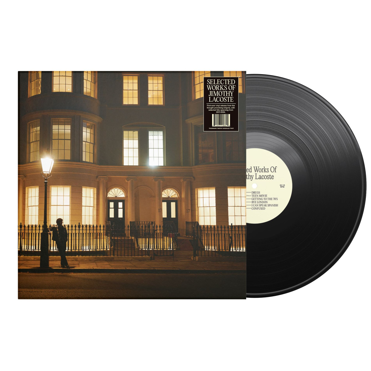 Jimothy Lacoste — Selected Works of Jimothy Lacoste LP vinyl cover