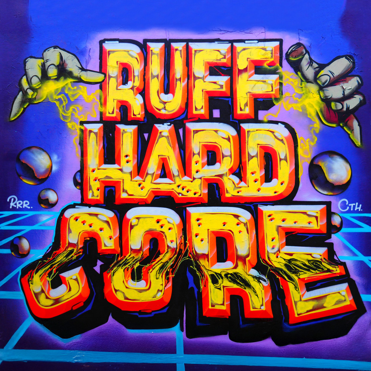 Various — Ruff Hard Core 3x12" vinyl cover