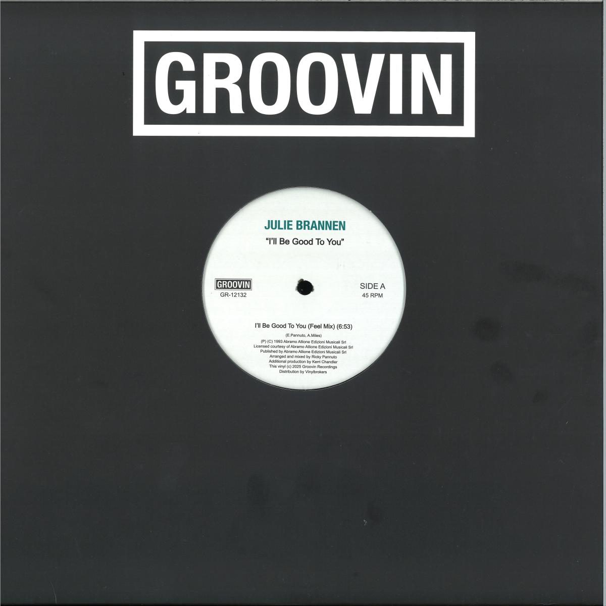Julie Brannen — I'll Be Good To You vinyl cover