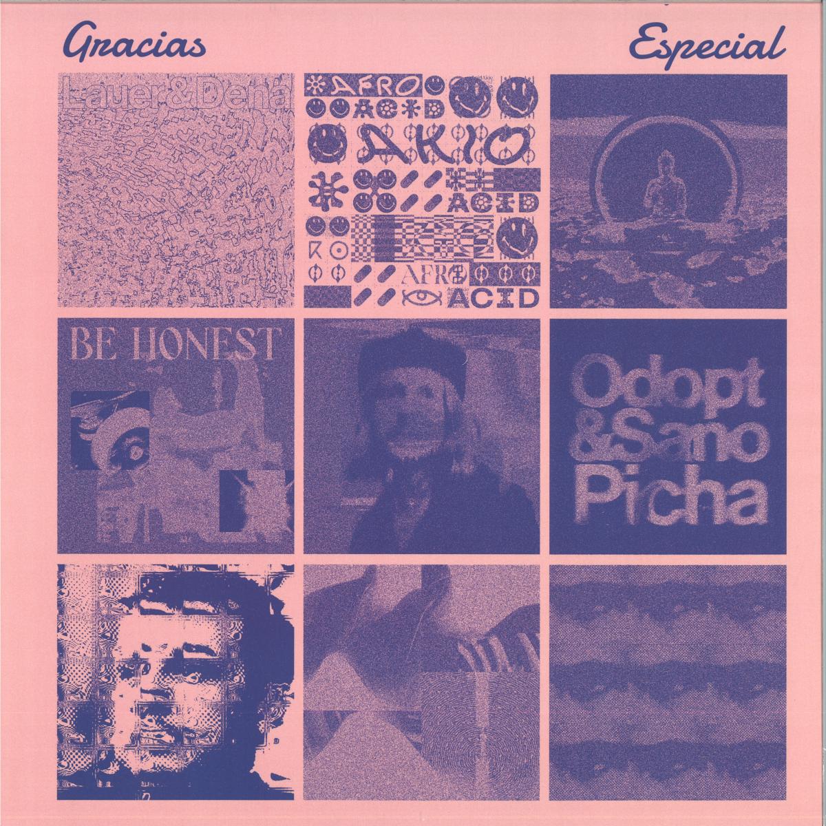 Various — Gracias Especial EP vinyl cover