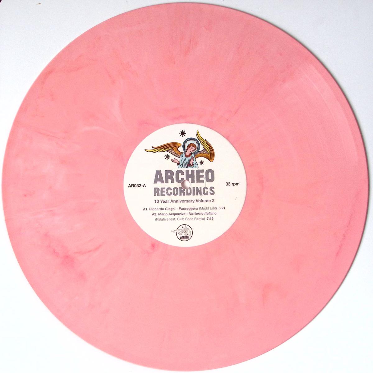 Various — Archeo 10 Years Anniversary - Volume 2 vinyl cover