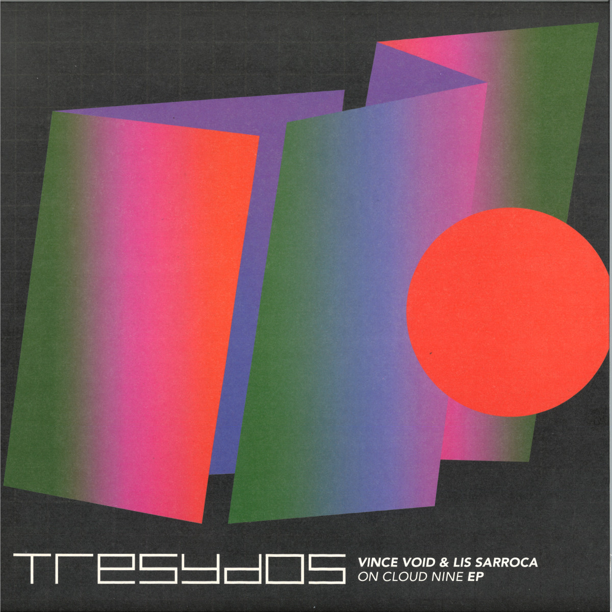 Vince Void, Lis Sarroca — On Cloud Nine EP vinyl cover