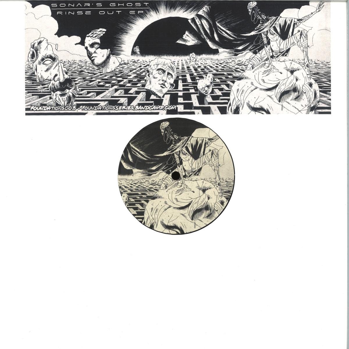 Sonar's Ghost — Rinse Out EP vinyl cover