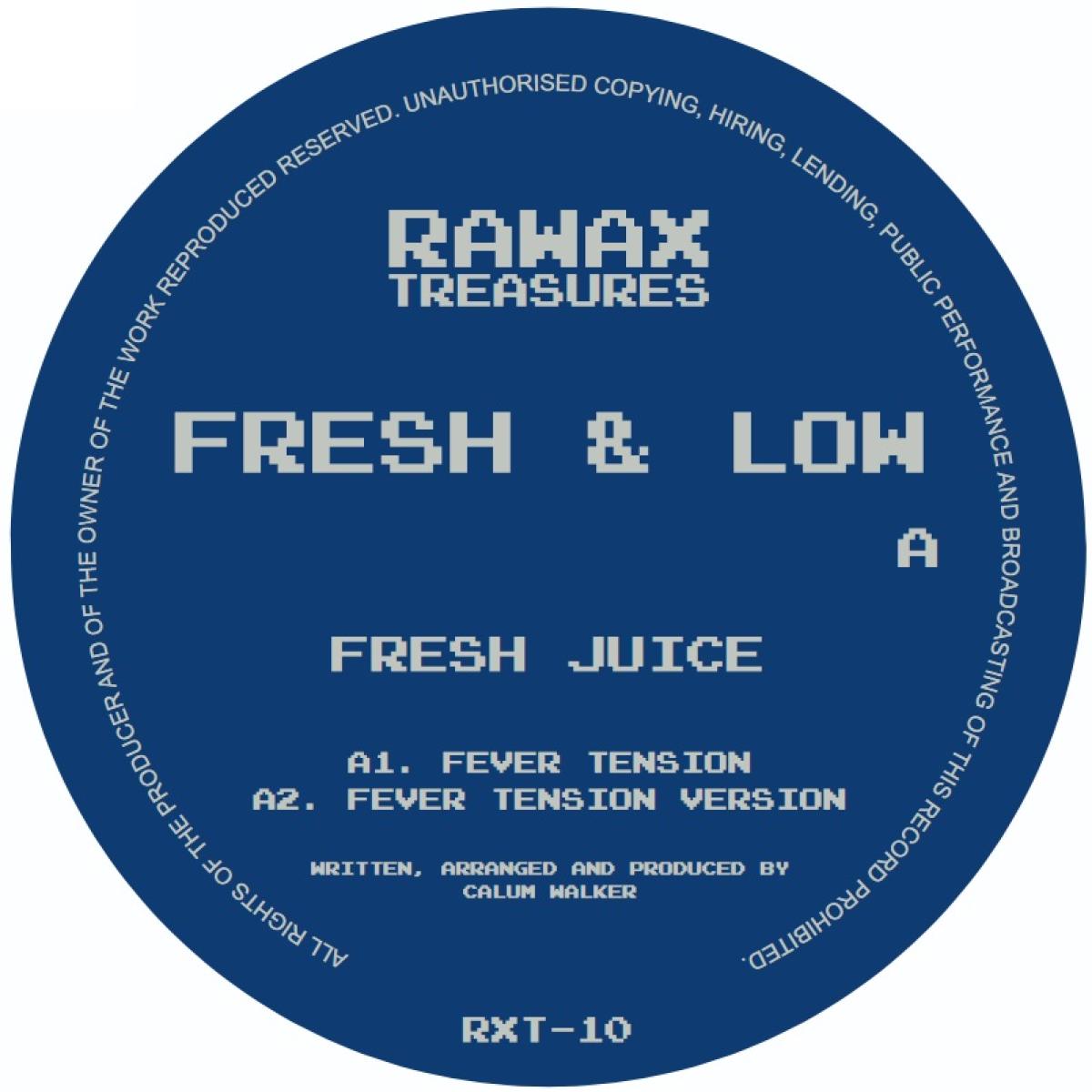 Fresh, Low — Fever Tension / Fresh Juice II vinyl cover