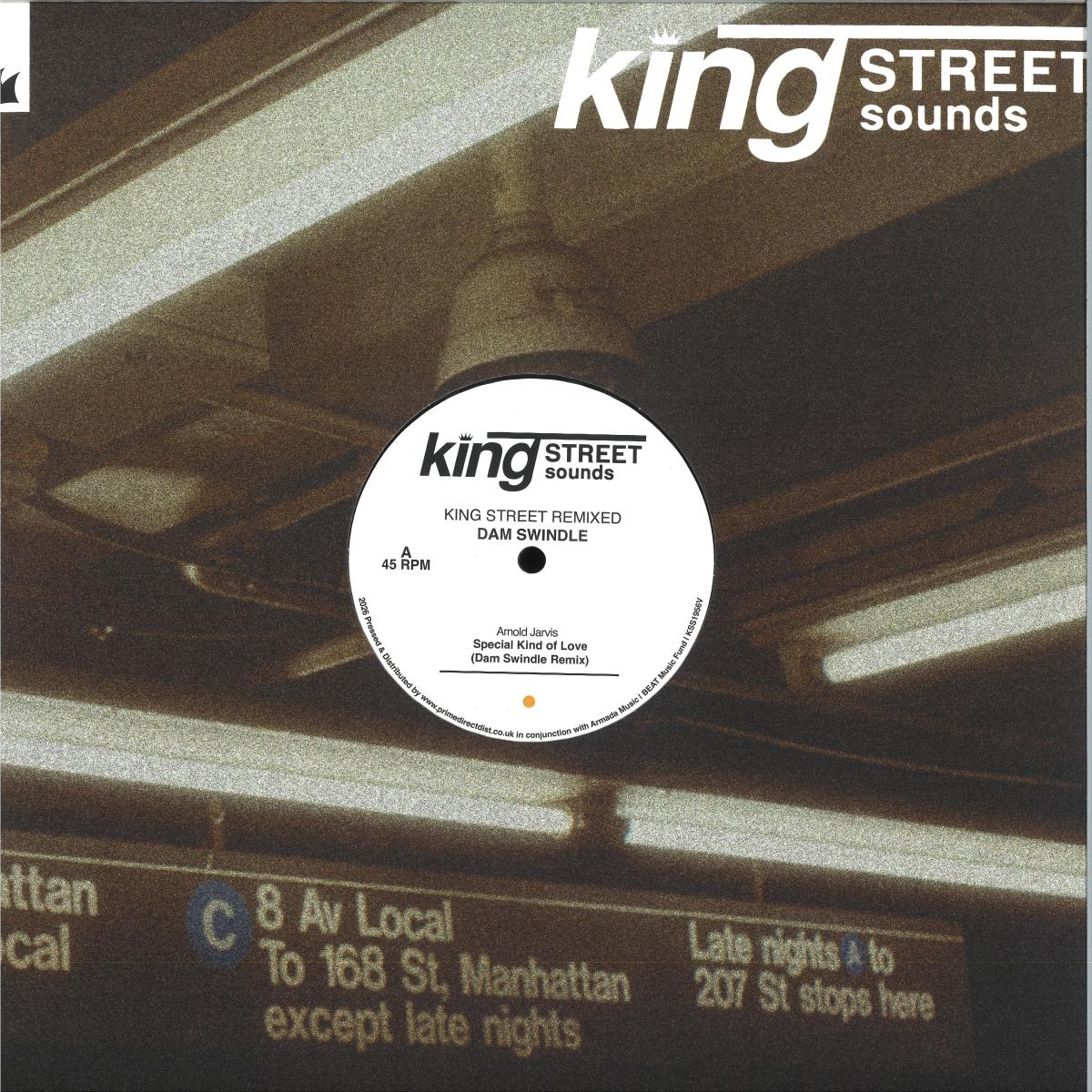 Various — King Street Remixed – Dam Swindle vinyl cover