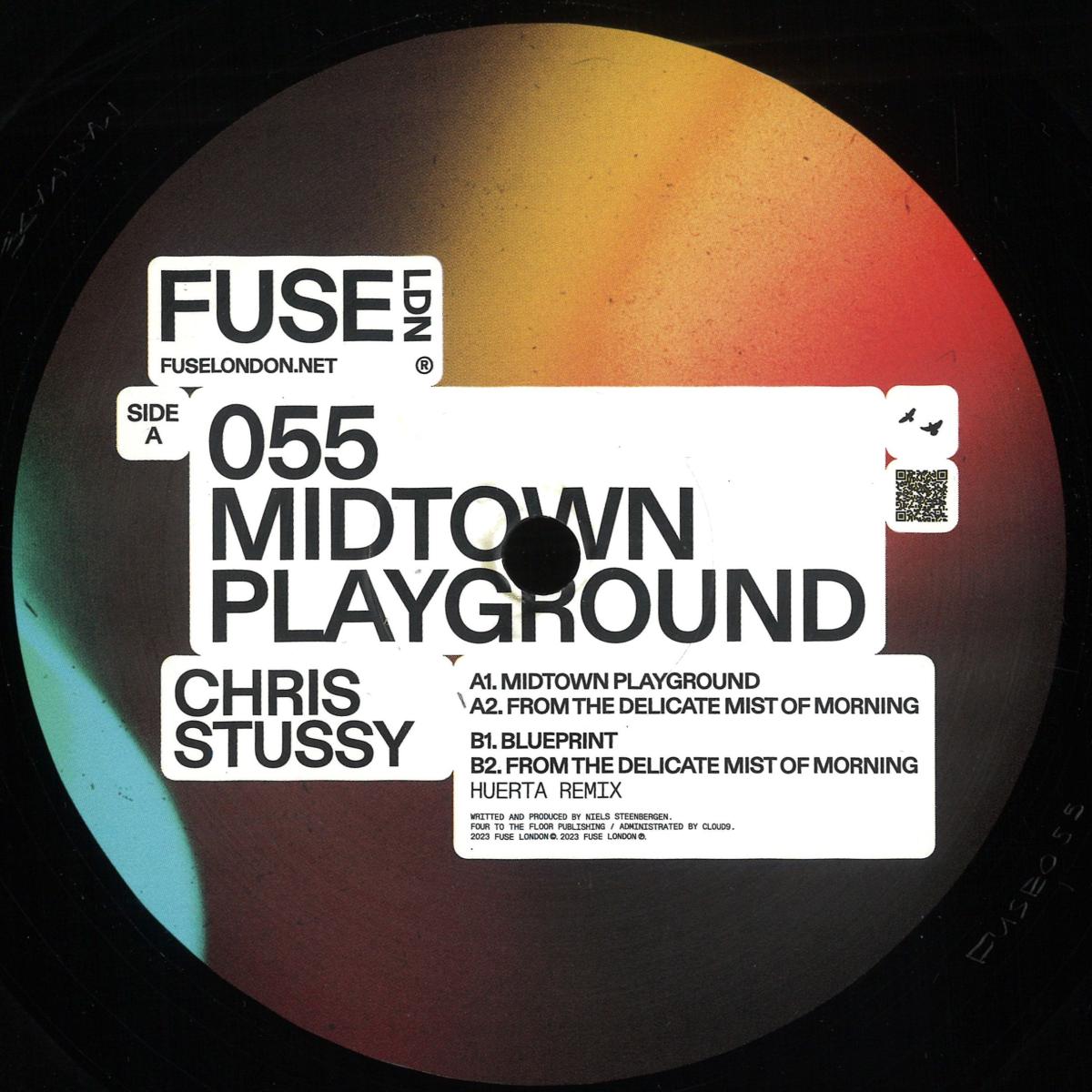 Chris Stussy — Midtown Playground EP vinyl cover