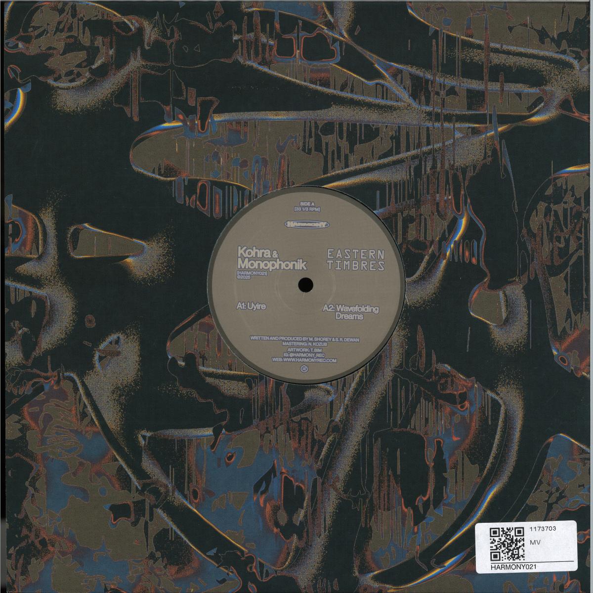 Kohra, Monophonik — Easter Timbres vinyl cover