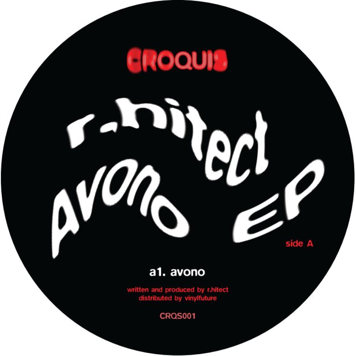 r.hitect — Avono EP vinyl cover