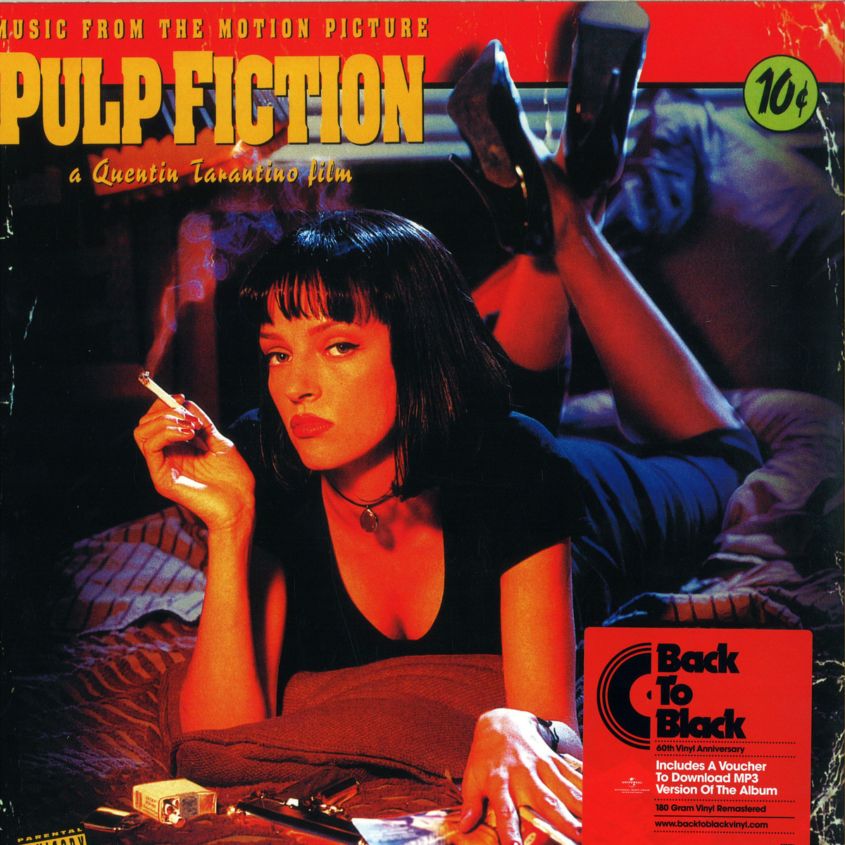 Various, Ost — Pulp Fiction Soundtrack vinyl cover