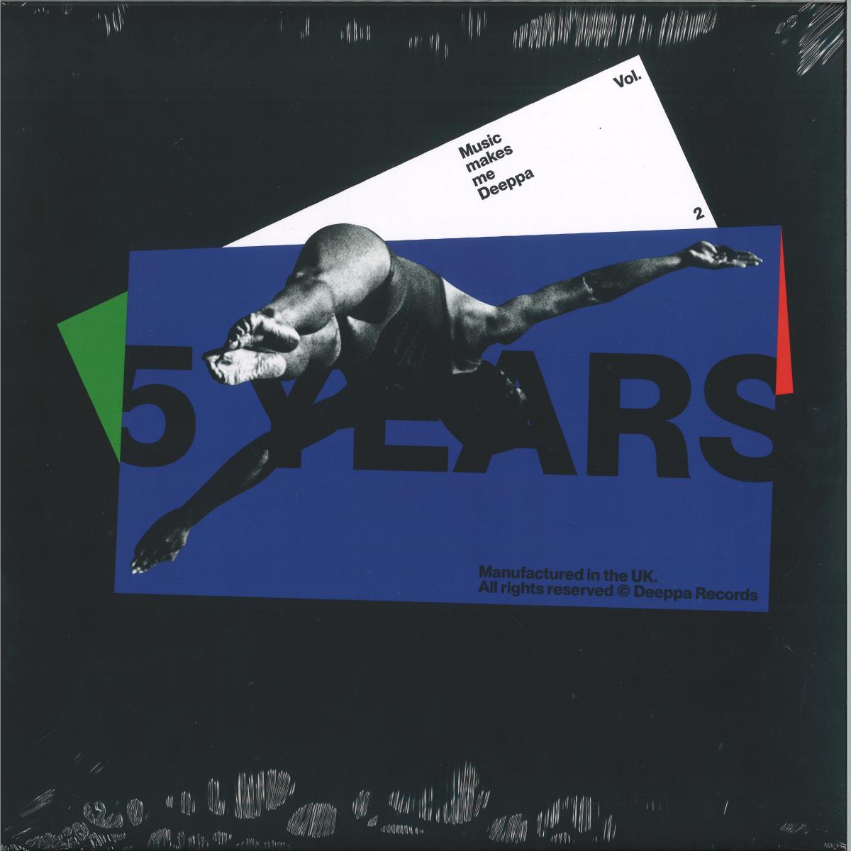  — Music Makes Me Deeppa 5 Years: Vol 2 vinyl cover