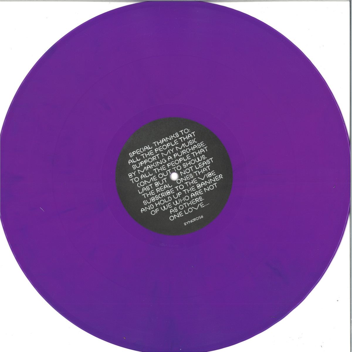 Fred P — Singular Point Of Focus EP vinyl cover