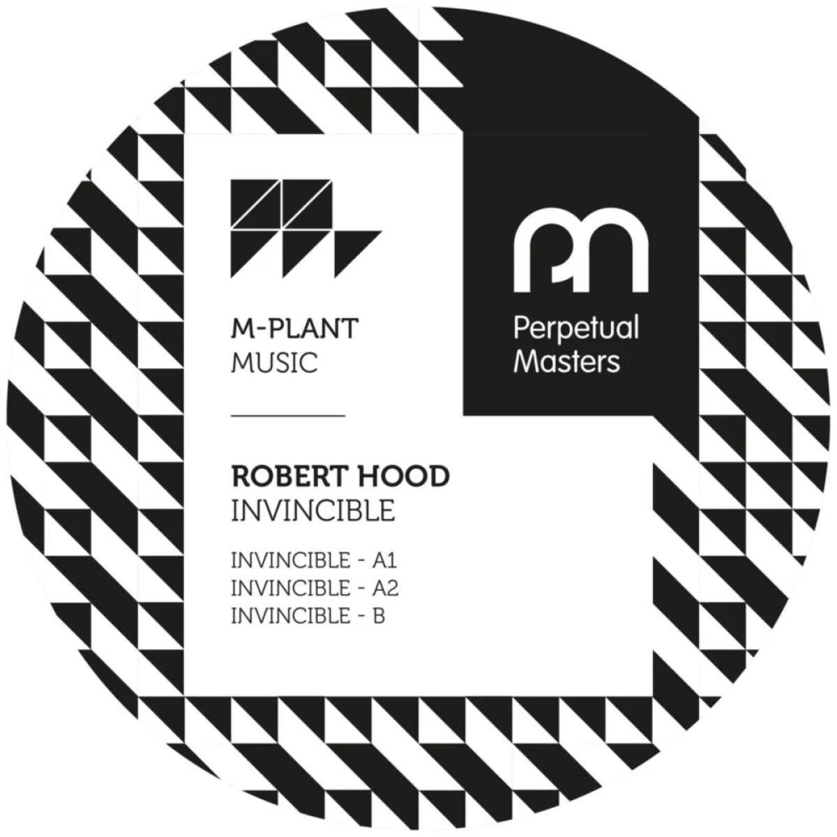 Robert Hood — Invinsible vinyl cover