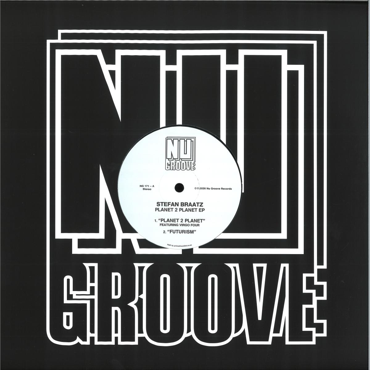 Stefan Braatz — Planet 2 Planet EP vinyl cover