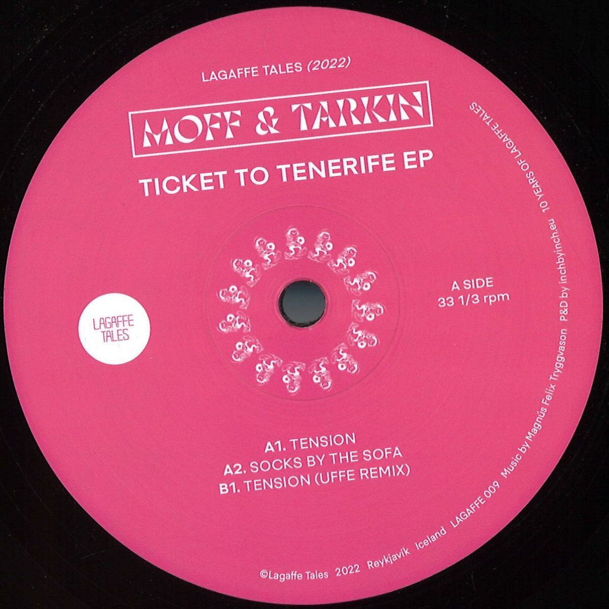 Moff, Tarkin — Ticket to Tenerife EP vinyl cover