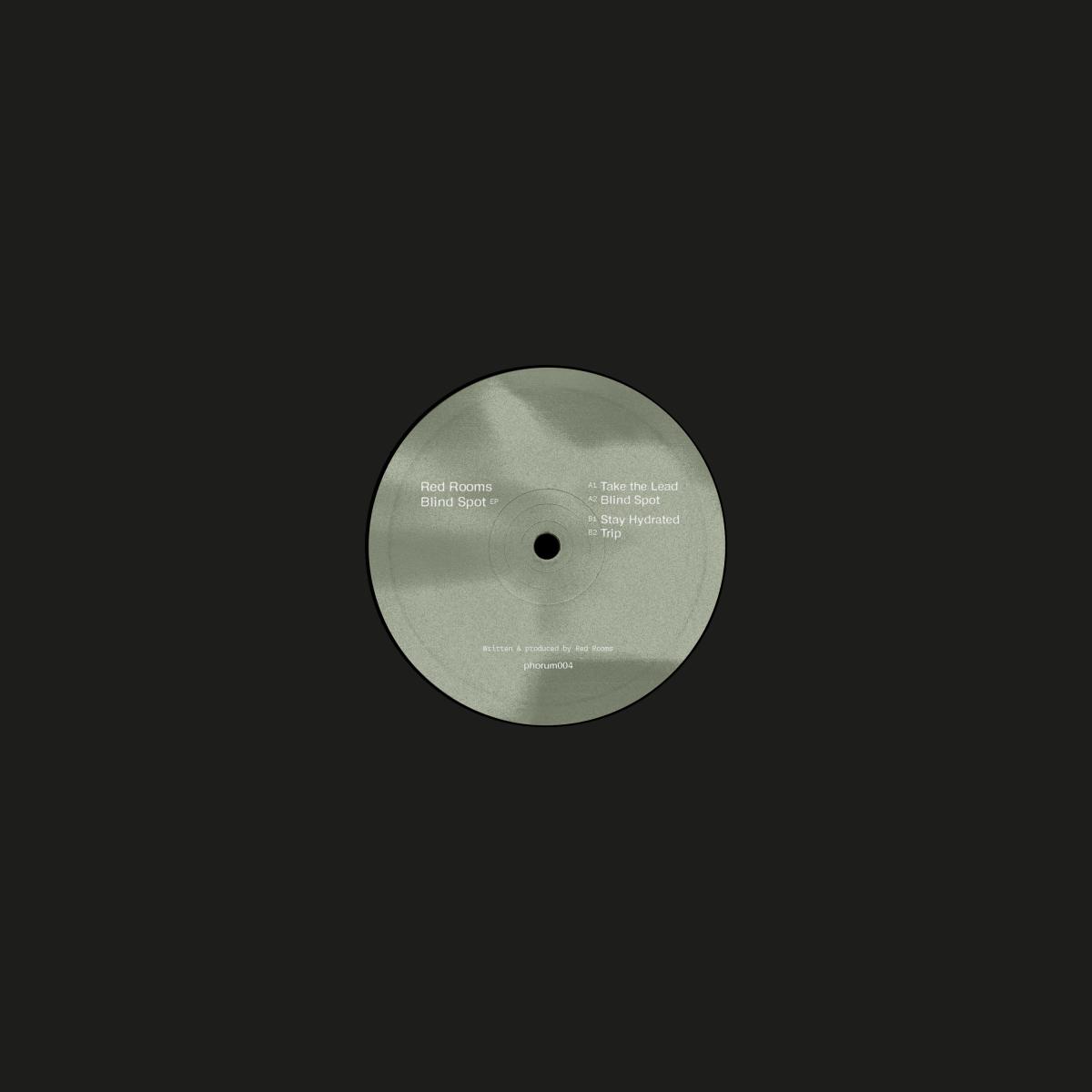 Red Rooms — Blind Spot EP vinyl cover