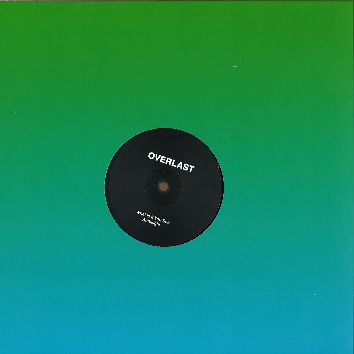 Overlast — Backstage vinyl cover