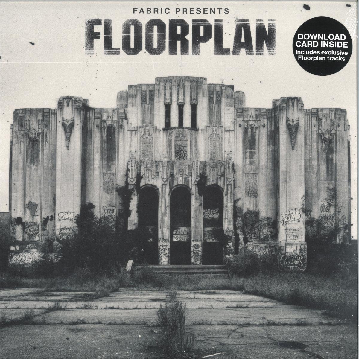 Floorplan — fabric presents Floorplan LP 2x12" vinyl cover