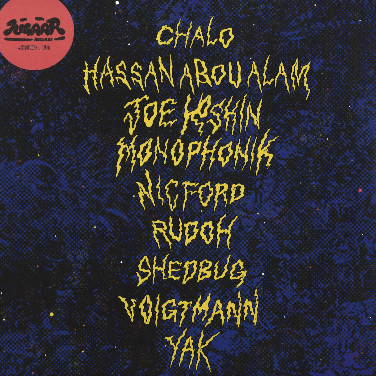 Various — JR 003 vinyl cover