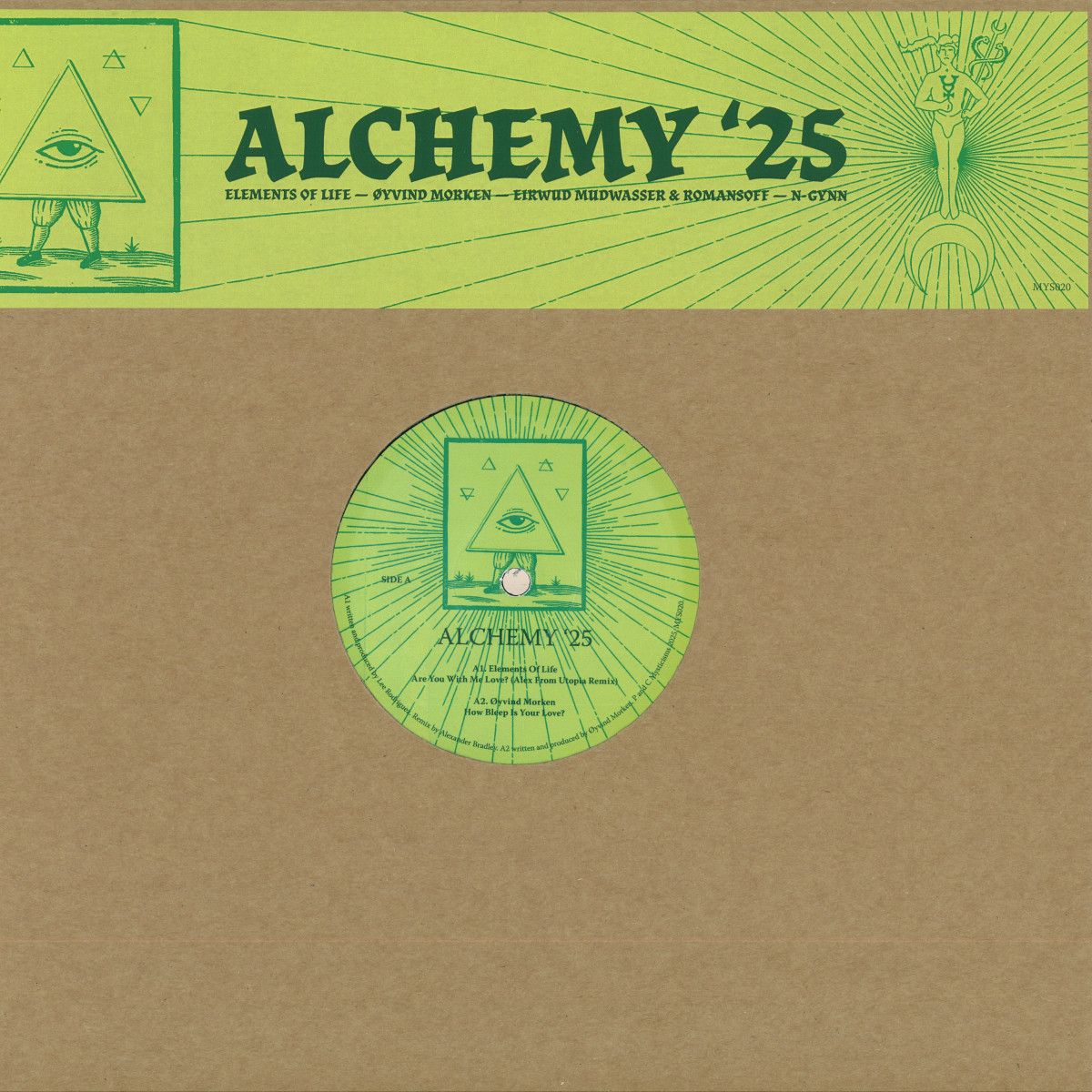 Elements Of Life — Alchemy ’25 vinyl cover