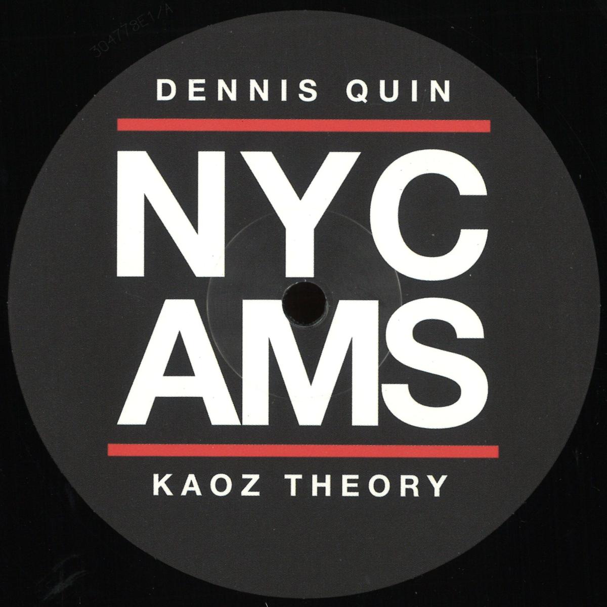 Dennis Quin — New York To Amsterdam EP vinyl cover