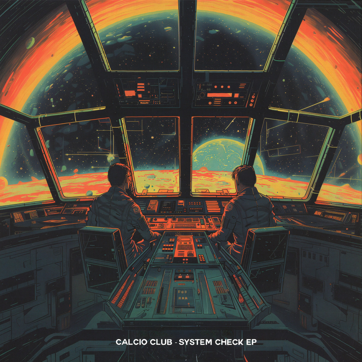Mike Shannon, Felipe Valenzuela — System Check EP vinyl cover