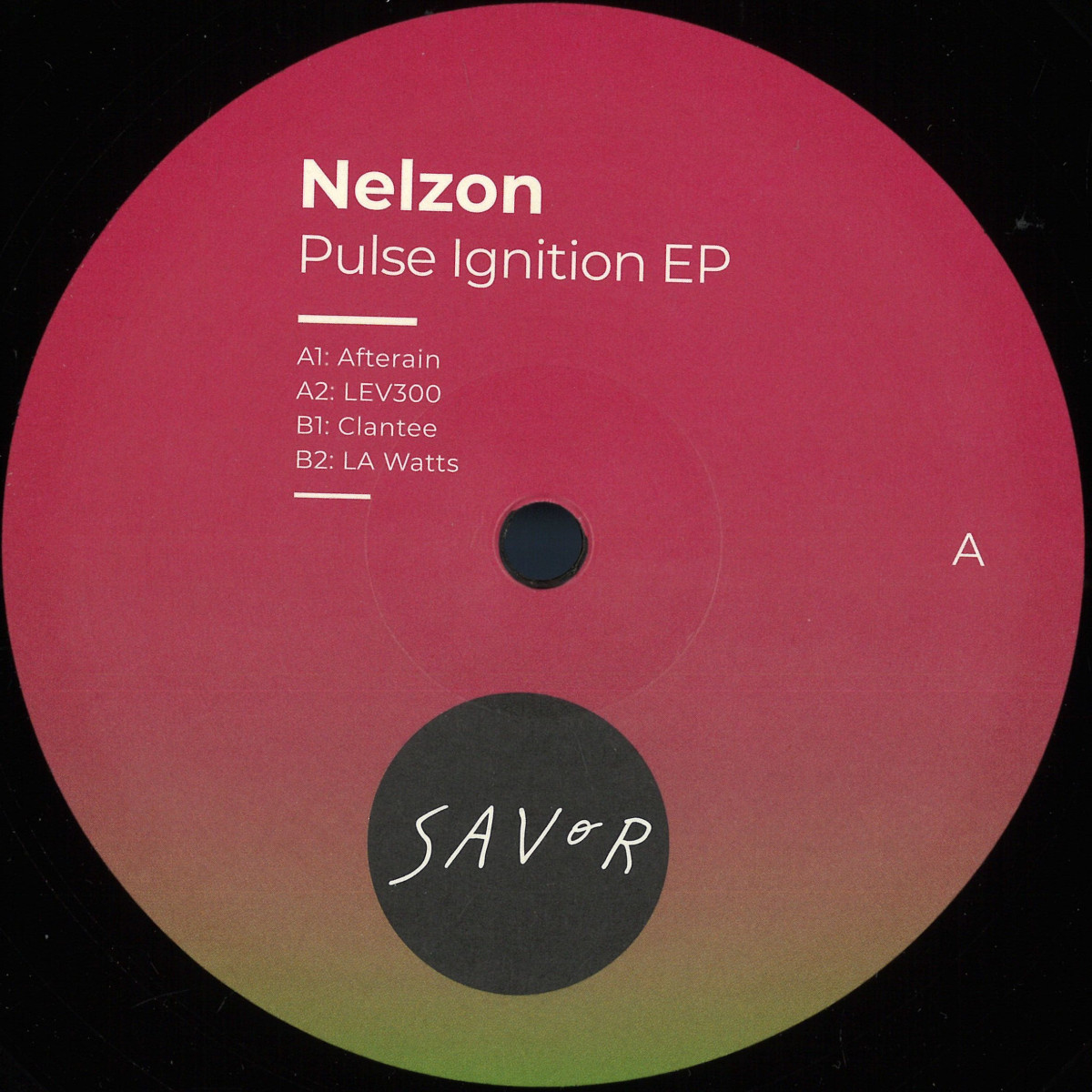 Nelzon — Pulse Ignition EP vinyl cover