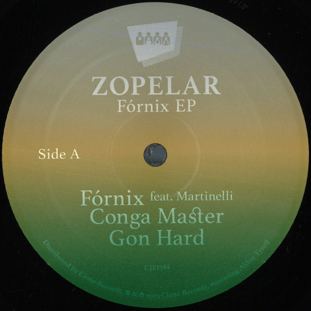 Zopelar — Fornix EP vinyl cover