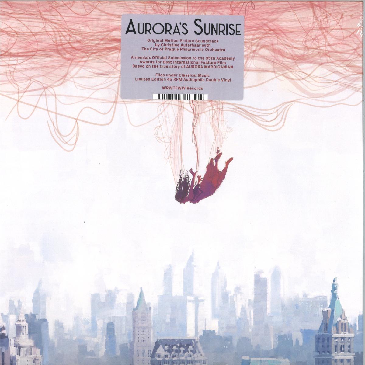 Christine Aufderharr, City of Prague PO — Aurora's Sunrise LP 2x12" vinyl cover