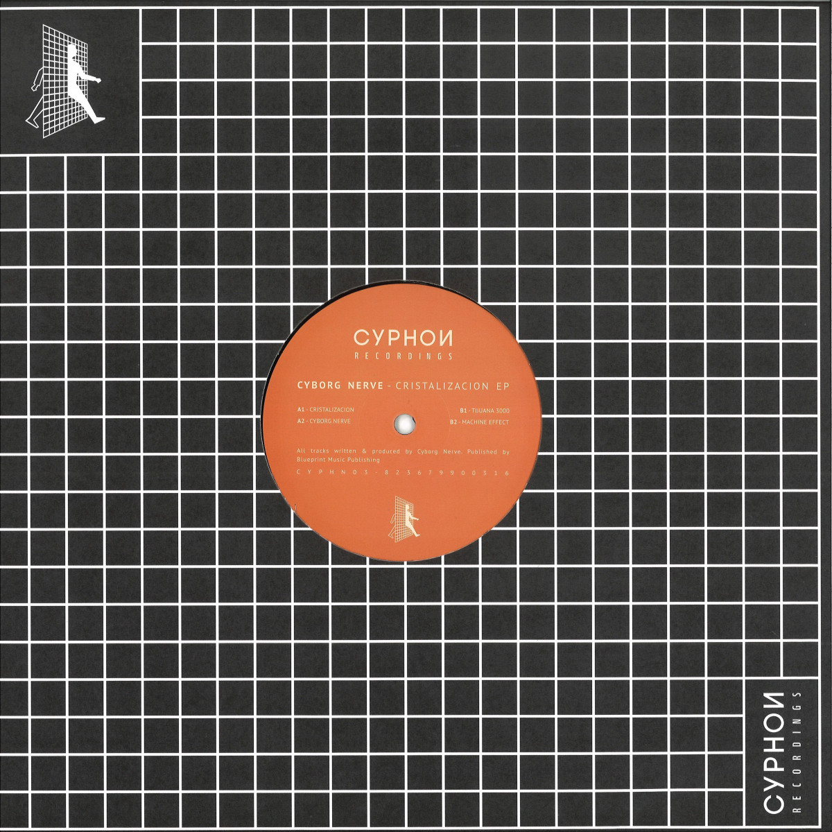 Cyborg Nerve — Cristalizacion EP vinyl cover