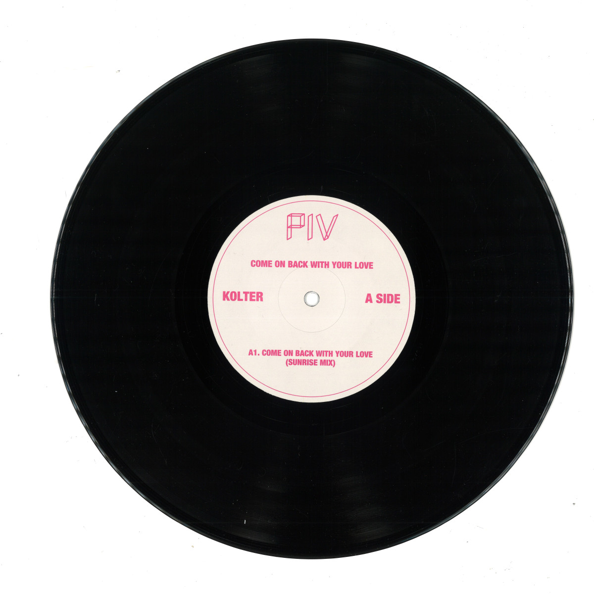 Kolter — Come On Back With Your Love vinyl cover