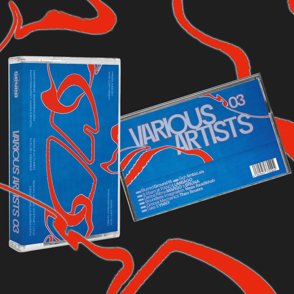 Various — SEVEN's Various Artist's 03 MC vinyl cover