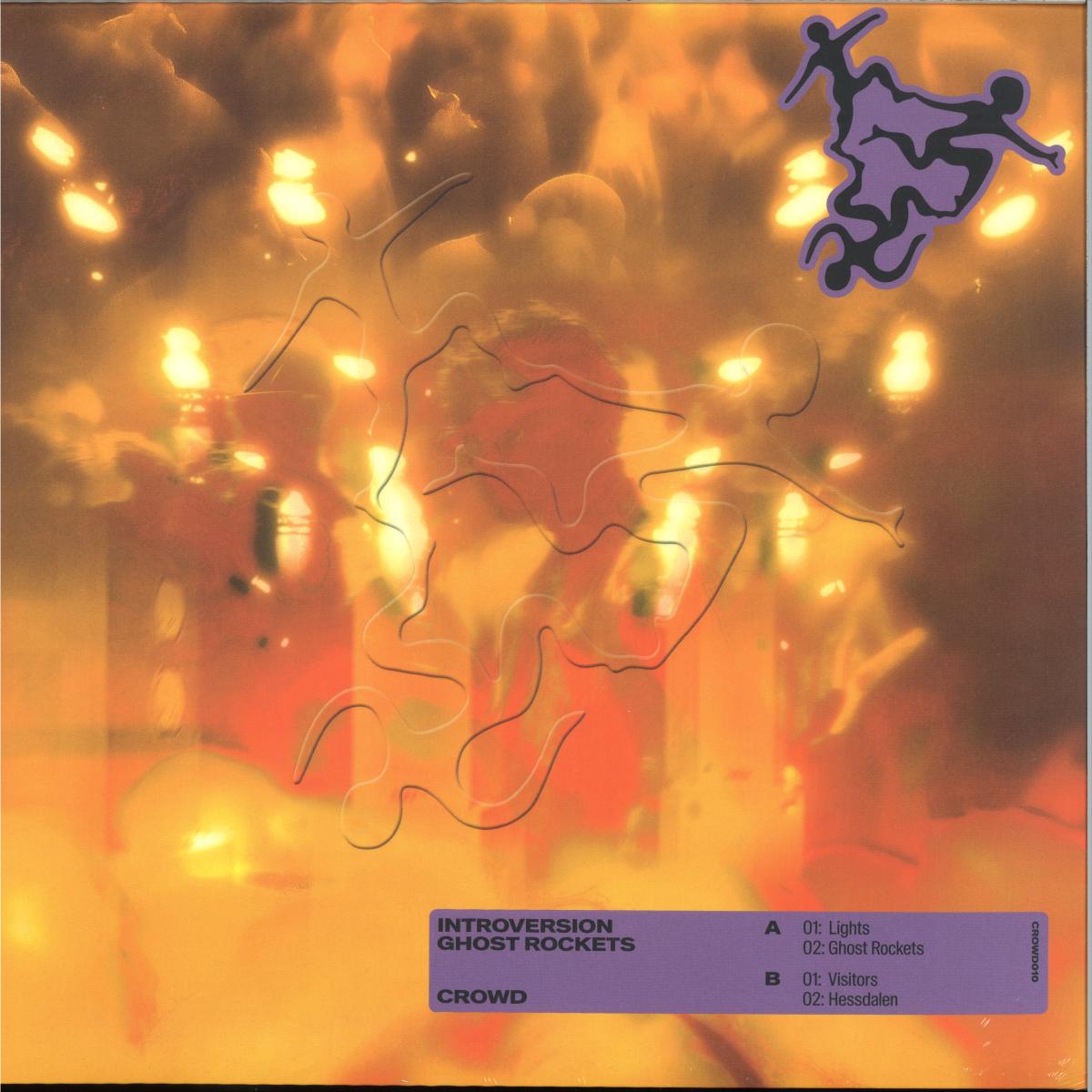 Introversion — CROWD010: Ghost Rockets vinyl cover