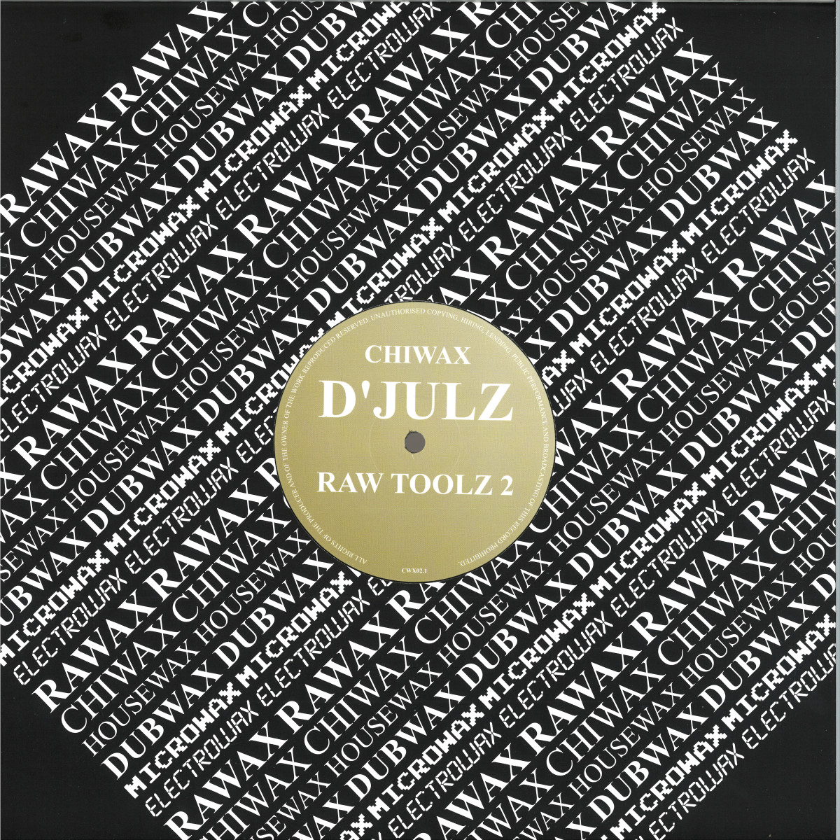 D'Julz — RAW TOOLZ 2 vinyl cover