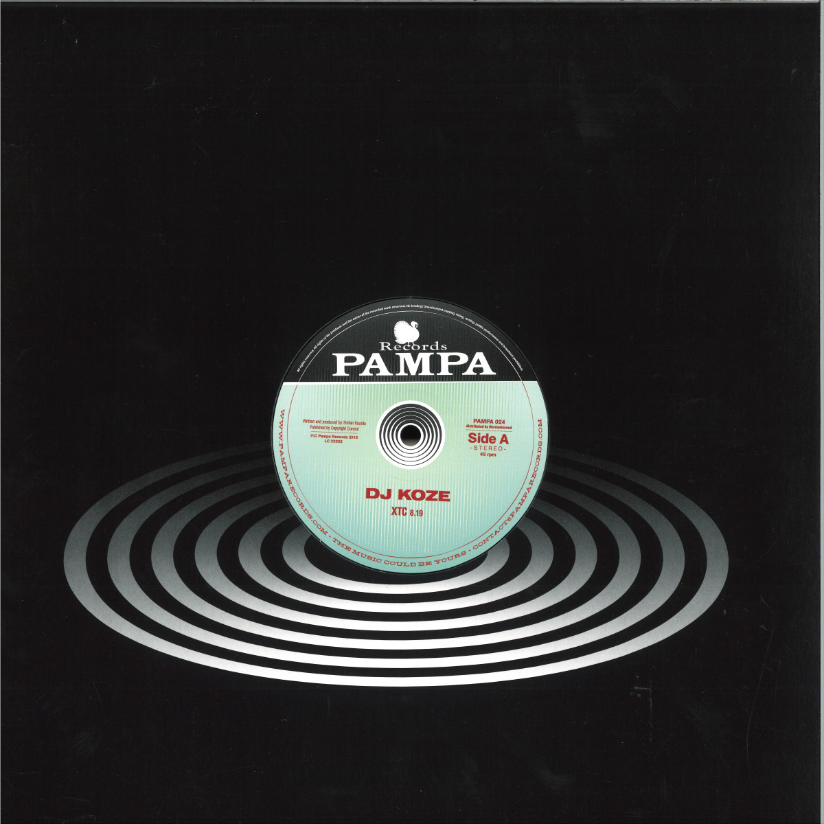 Dj Koze — Xtc vinyl cover