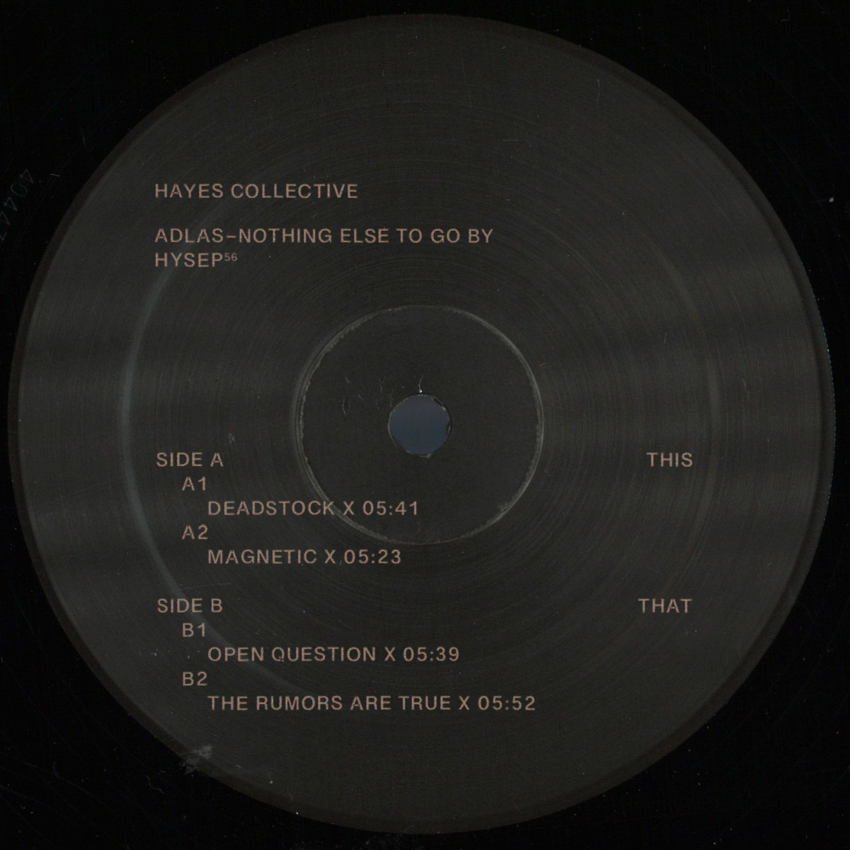 Adlas — Nothing else to go by vinyl cover