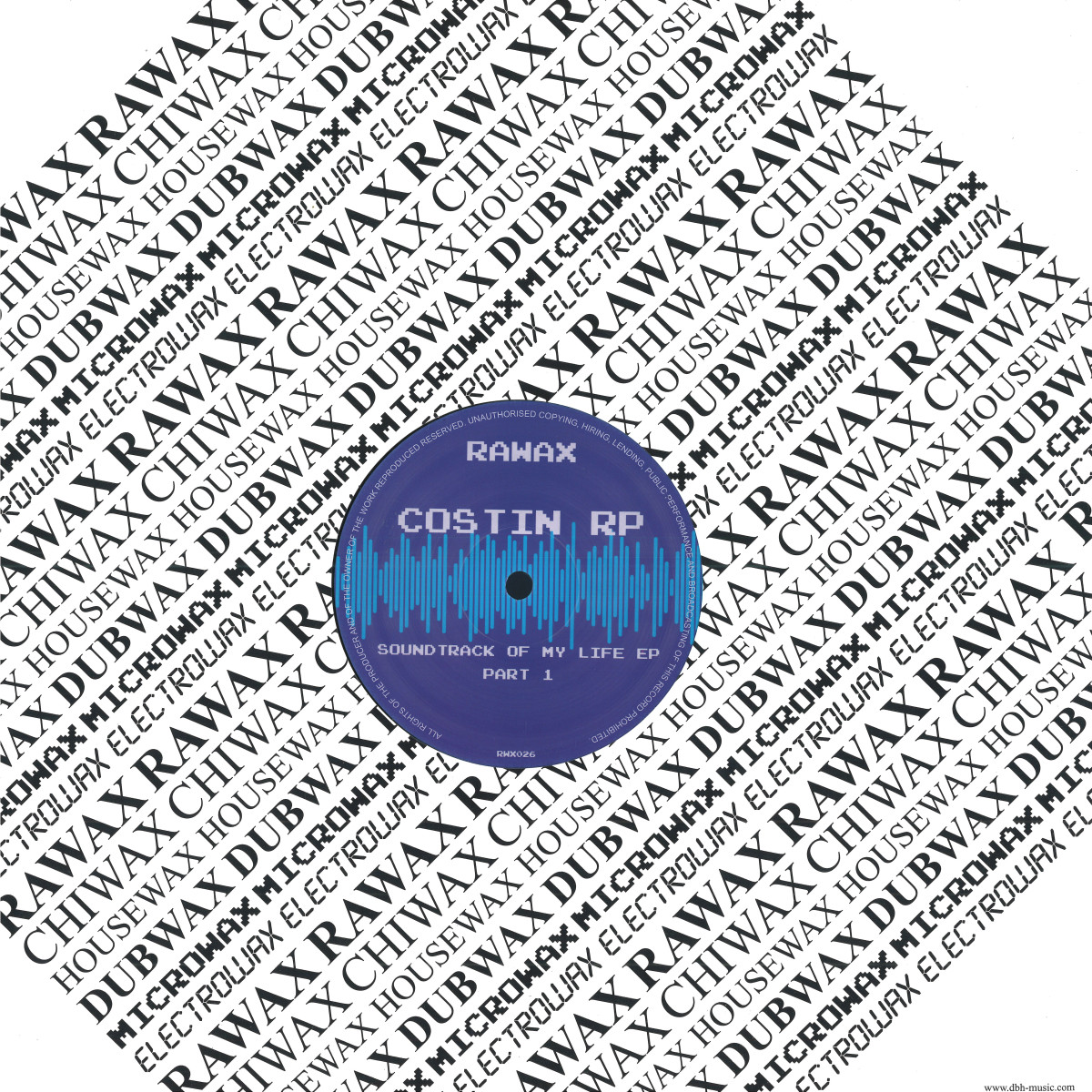 Costin Rp — Soundtrack Of My Life Part 1 vinyl cover