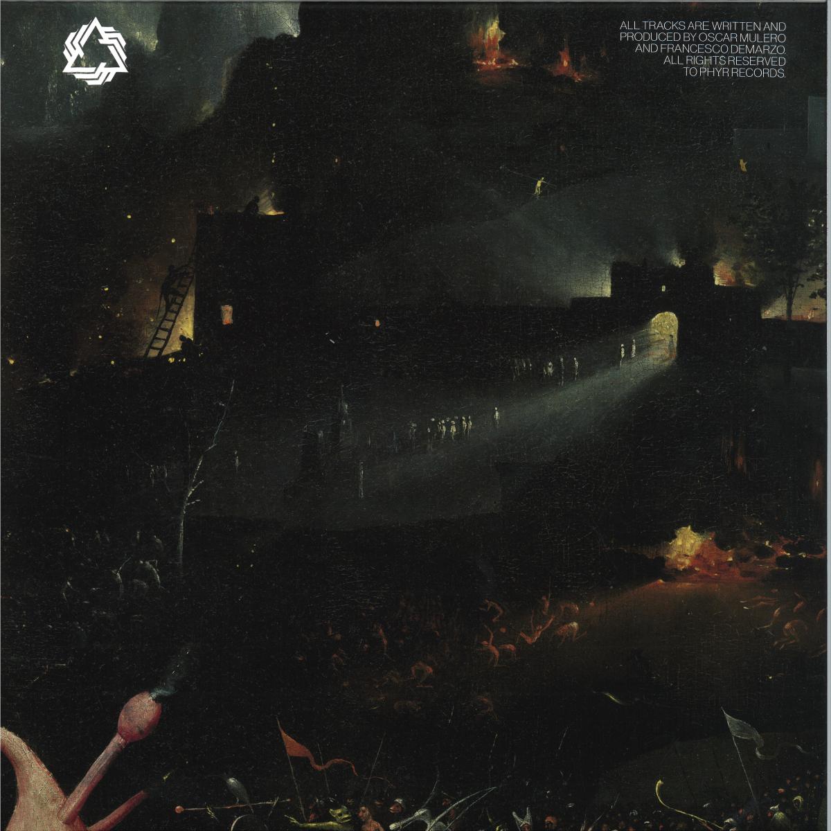 Oscar Mulero, Pyramidal Decode — Il Poema 2x12" vinyl cover