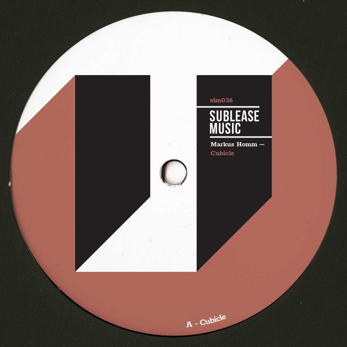 Markus Homm — Cubicle LP vinyl cover