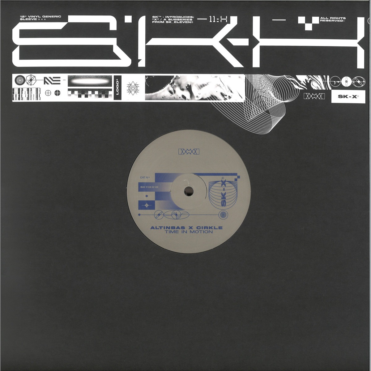 Altinbas, Cirkle — Time in Motion EP vinyl cover