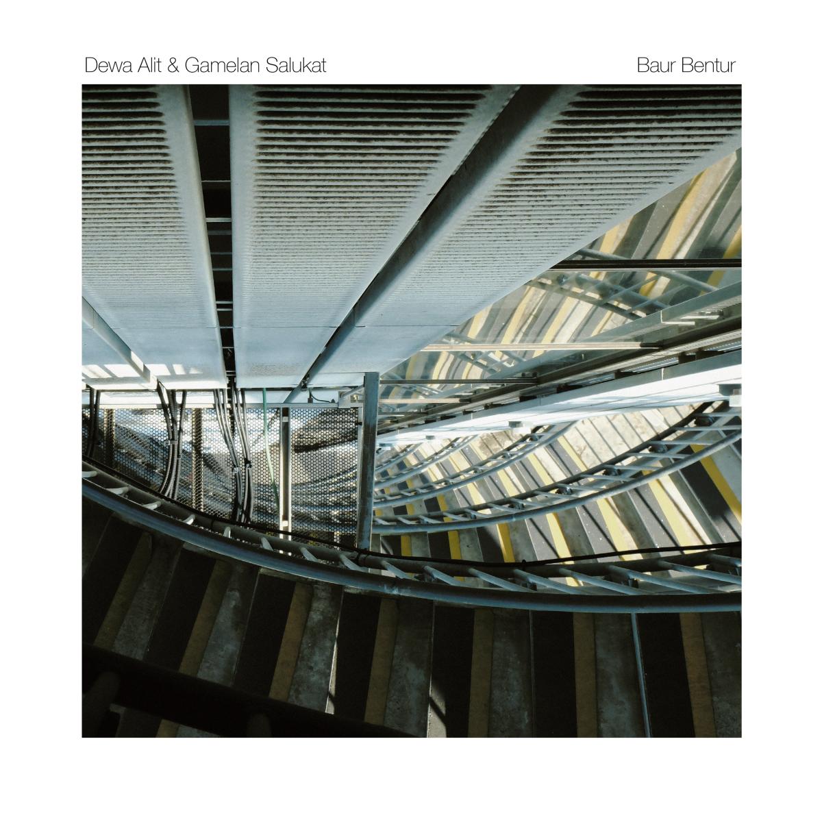 Dewa Alit, Gamelan Salukat — Baur Bentur LP + DL vinyl cover