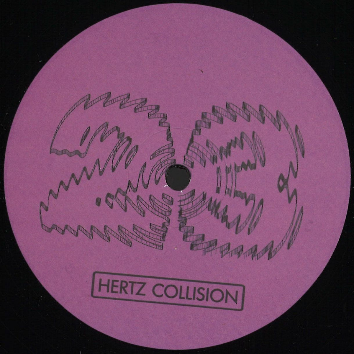 Hertz Collision — Jvlia EP vinyl cover