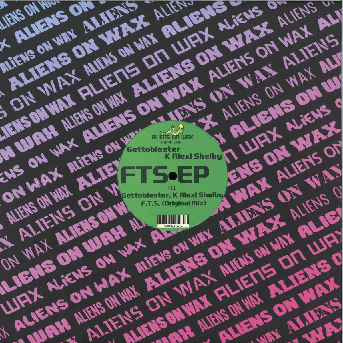 Gettoblaster, K'Alexi Shelby — F.T.S vinyl cover