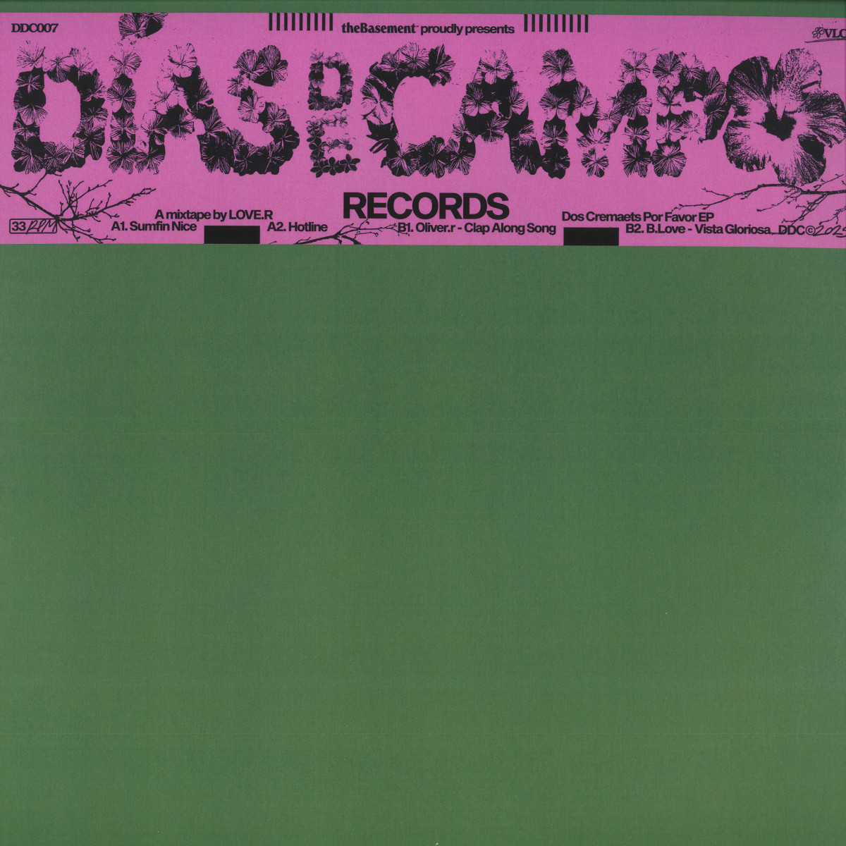 Love.r — Dos Cremaets Por Favor EP vinyl cover