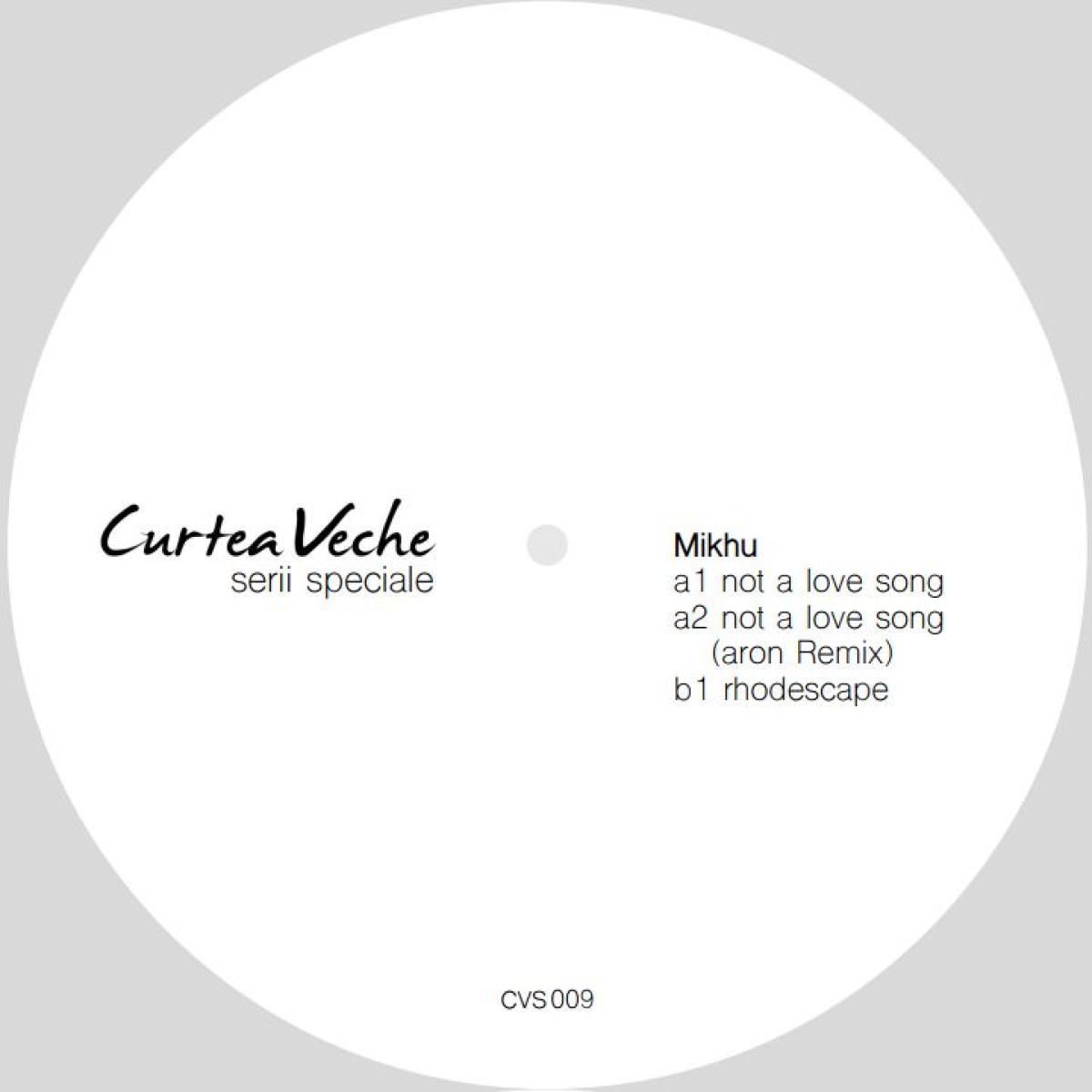 Mikhu — CVS009 vinyl cover