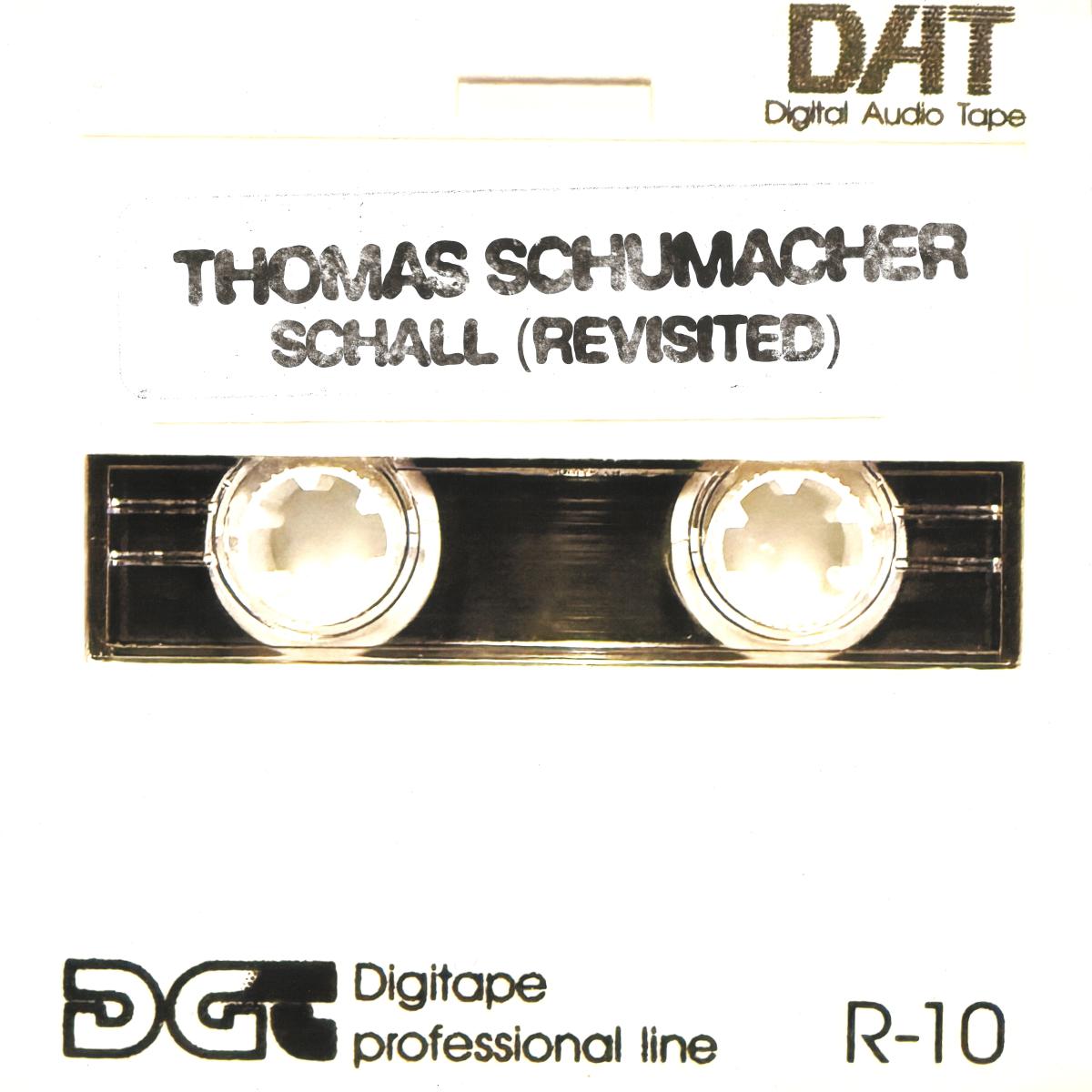 Thomas Schumacher — Schall (Revisited) vinyl cover