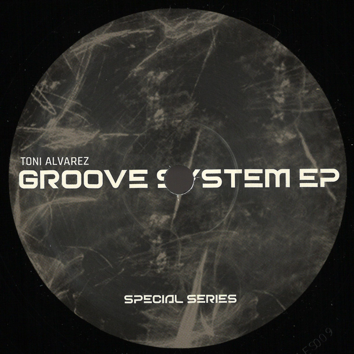 Toni Alvarez — Groove System EP vinyl cover
