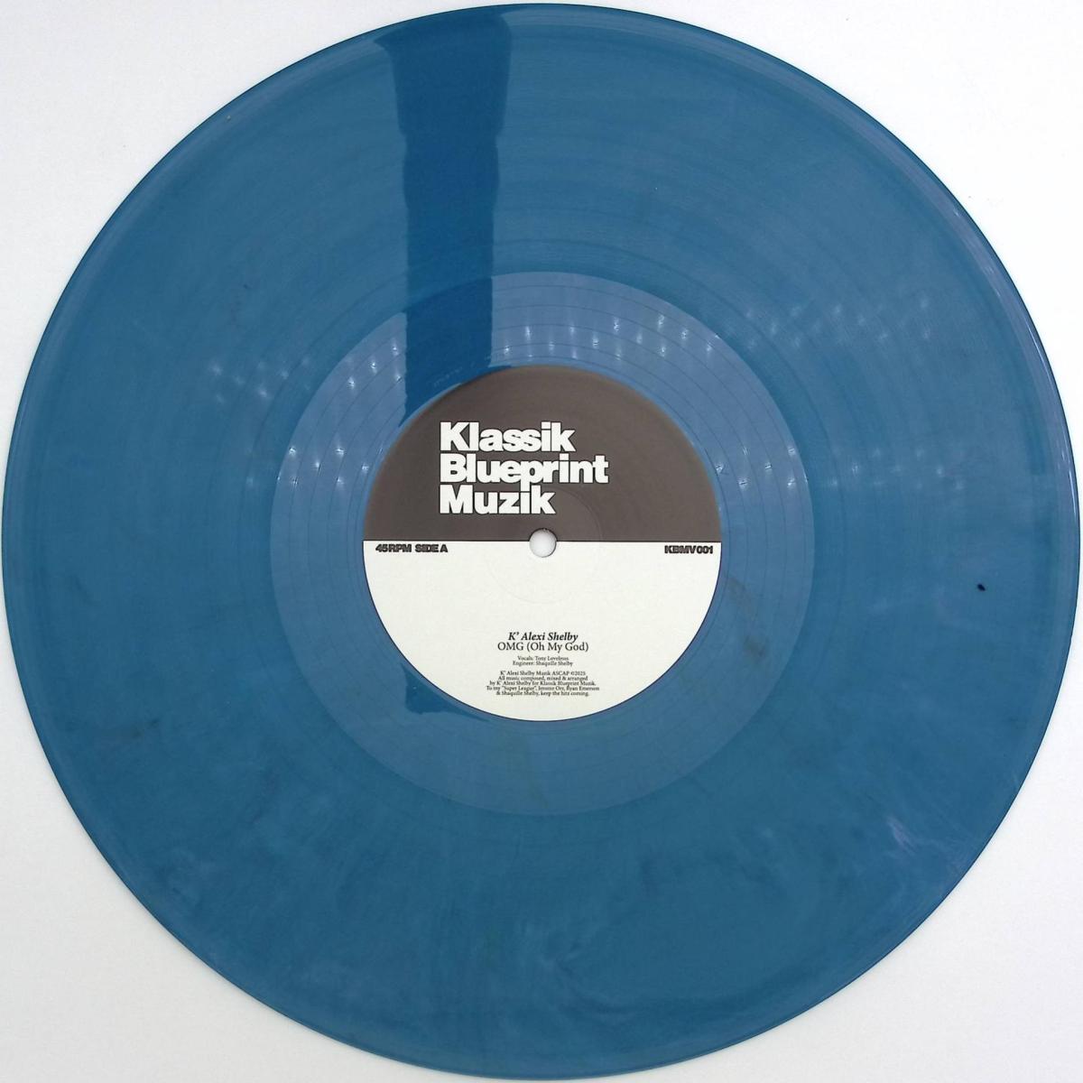 K'Alexi Shelby — OMG (Oh My God) / Who Wants It Deep vinyl cover