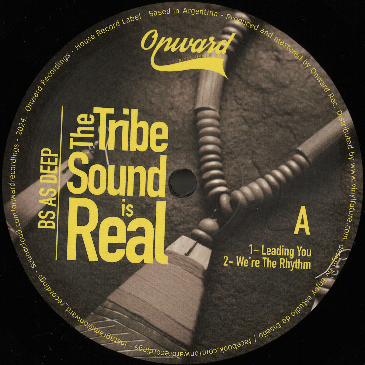 Bs As Deep, Lucio De Rosa — The Tribe Sound Is Real vinyl cover