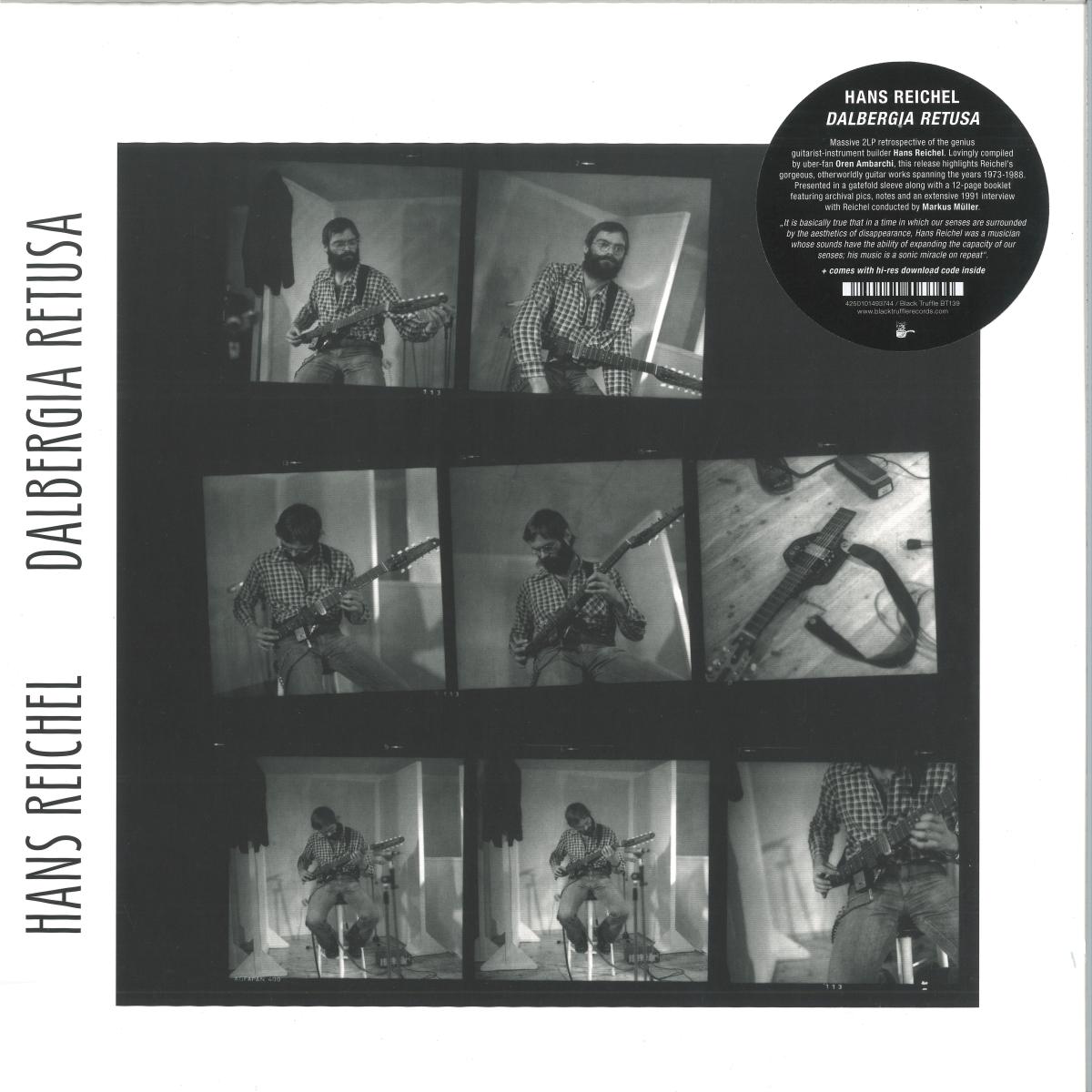 Hans Reichel — Dalbergia retusa LP 2x12" + DL vinyl cover