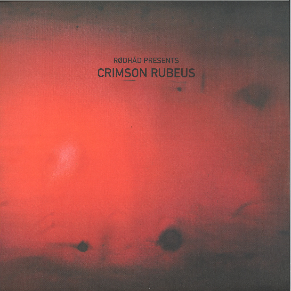 Various — Rødhåd Presents: CRIMSON RUBEUS 2x12" vinyl cover